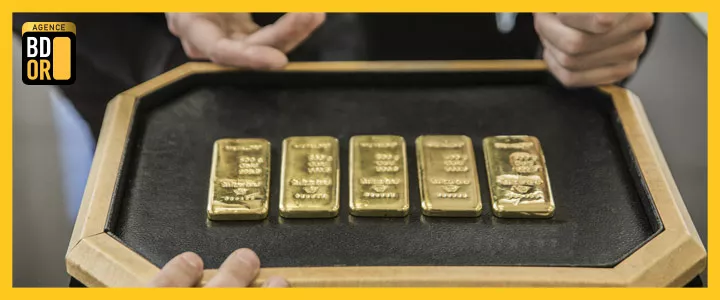 Achat d'or pour de nombreux pays
