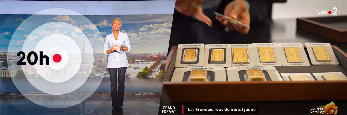 Le cours de l'or bat des records - France 2 Agence BDOR Le cours de l'or bat des records - France 2 Agence BDOR