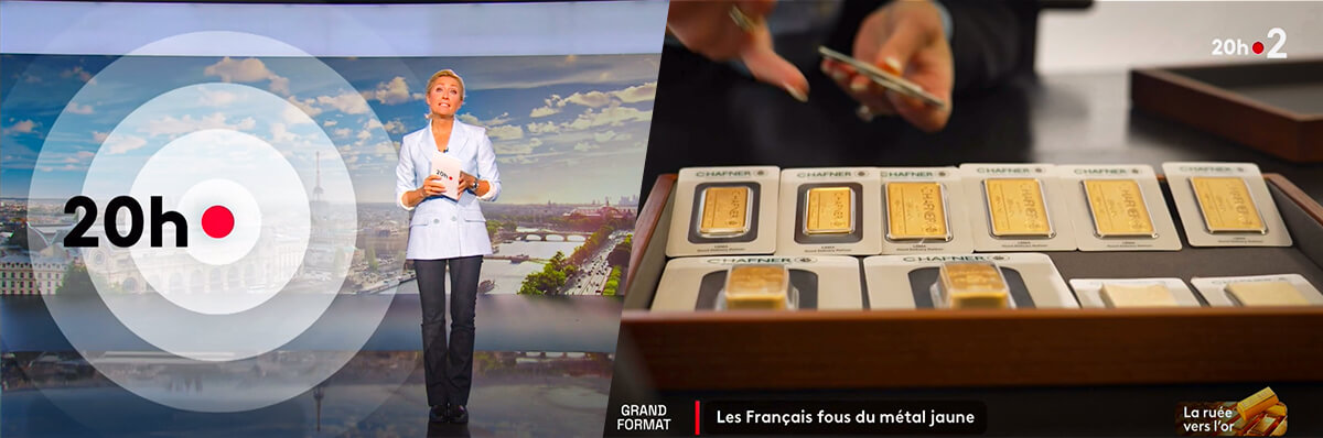 Le cours de l'or bat des records - France 2 Agence BDOR Le cours de l'or bat des records - France 2 Agence BDOR