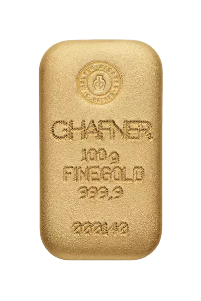 Achat Lingot d'Or 100 grammes