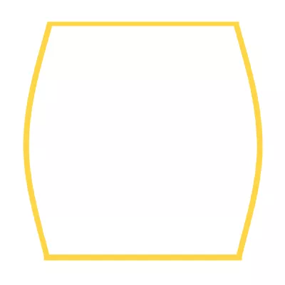 Listel d'un poinçon argent 800 millième