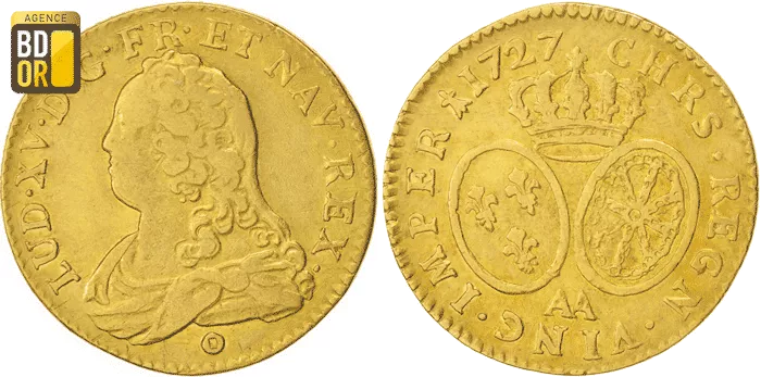 Louis d'Or - Louis XV - Lunettes