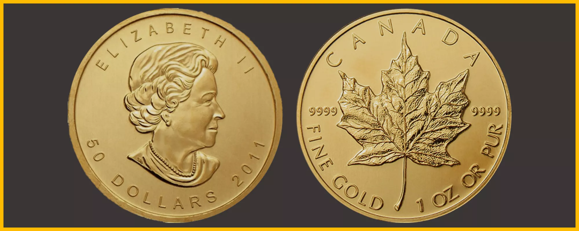 Maple Leaf pièce d'or moderne Maple Leaf pièce d'or moderne