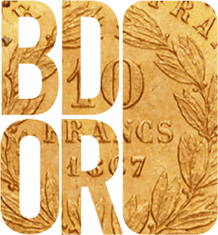Masque BDOR 10 Francs Or
