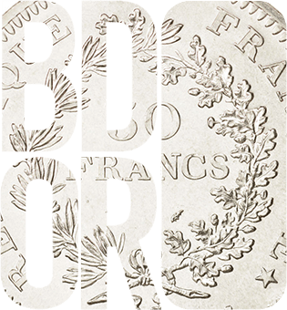 BDOR 50 Francs Argent BDOR 50 Francs Argent
