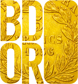 Masque BDOR 5 Francs Or BDOR 5 Francs Or