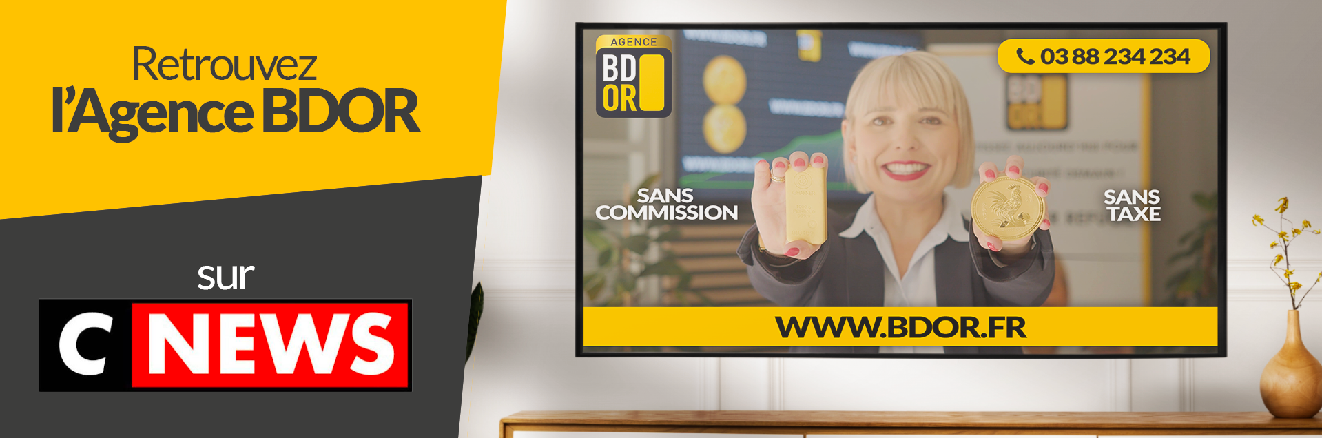 Nous achetons en agence   Spot TV Cnews