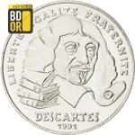 Piece 100-Francs Descartes 1991
