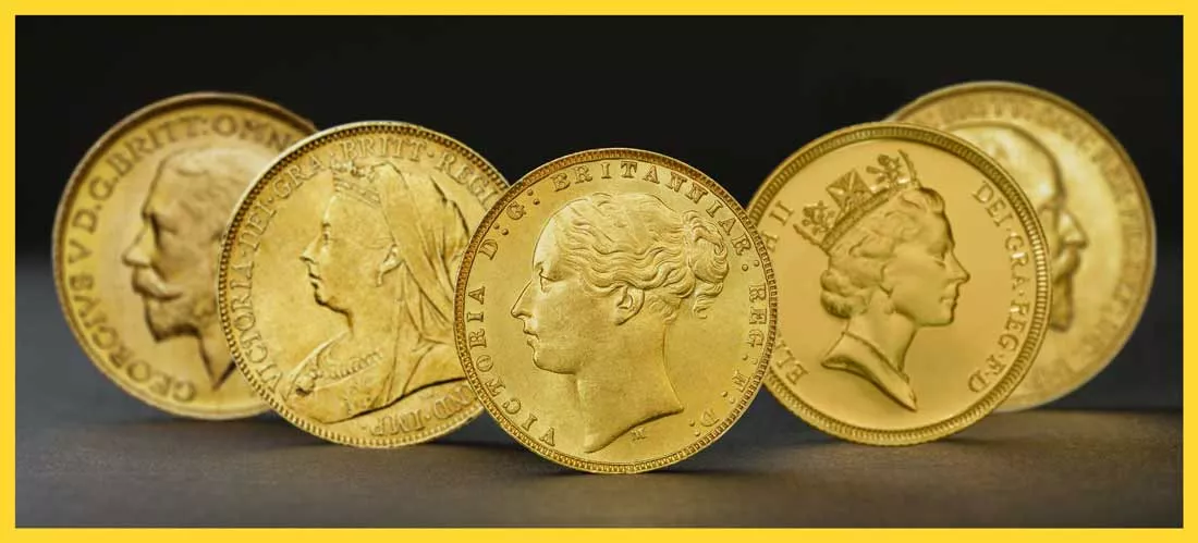 Pièces d'Or Royaume-Uni Pièces d'Or Britannique