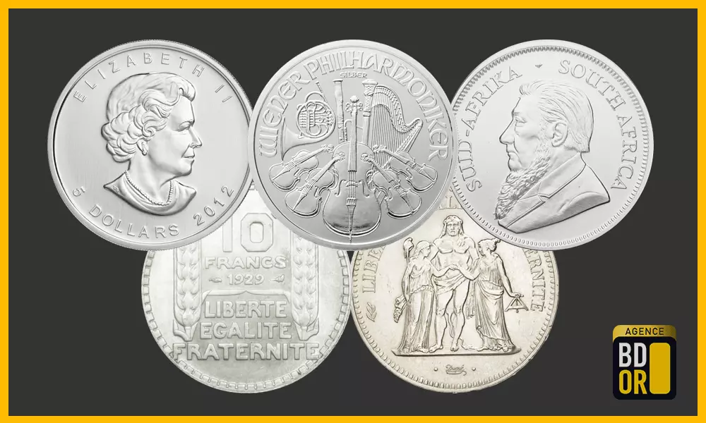 Pièces argent investissement Pièces argent investissement