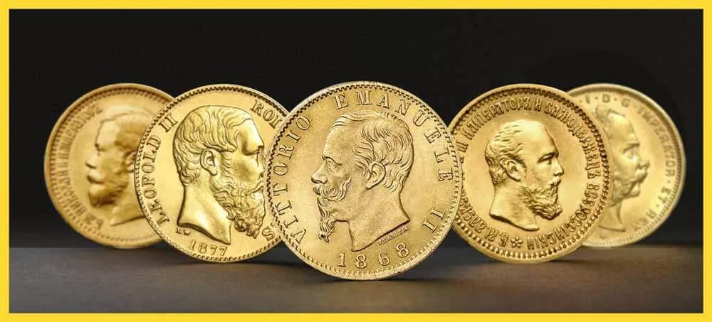 Pièces d'Or Union Latine - Francs Lires Roubles Les Pièces d'Or de l'Union Latine