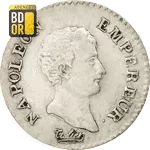 Piece Quart de Franc Napoléon Quart de Franc Napoléon