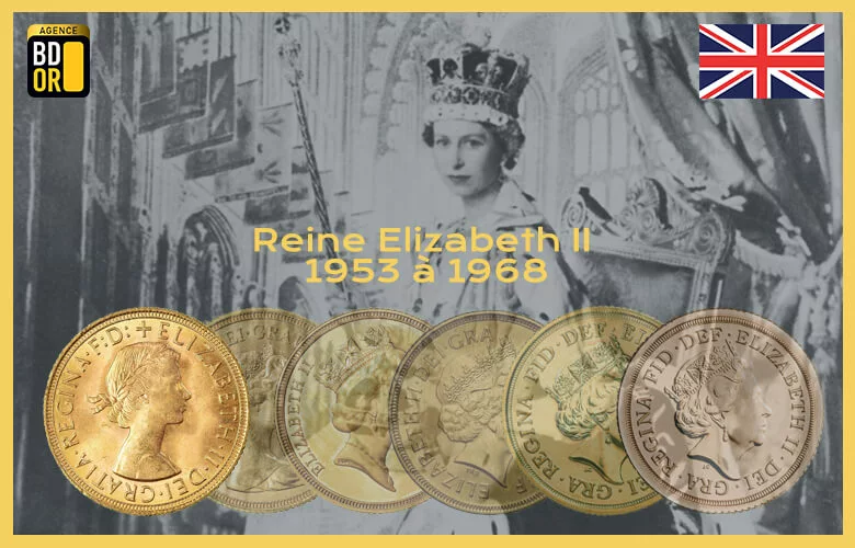 reine Elizabeth II 1953 1968