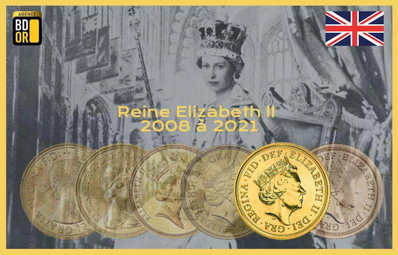 reine Elizabeth II 2008 2021
