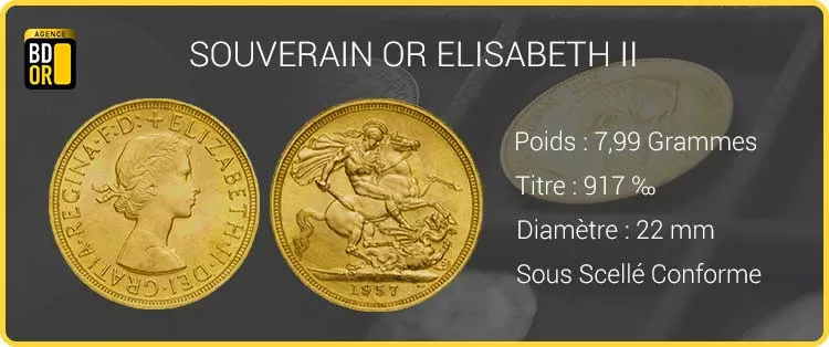Souverain Or Elisabeth II Souverain Elisabeth II