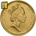 Piece Souverain Or Elizabeth II Souverain Or Elizabeth II 3eme Type