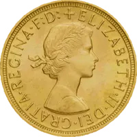 Souverain Elizabeth II Or