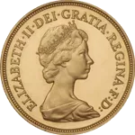 Souverain Or Elisabeth II 1983 Souverain Or Elisabeth II 1983