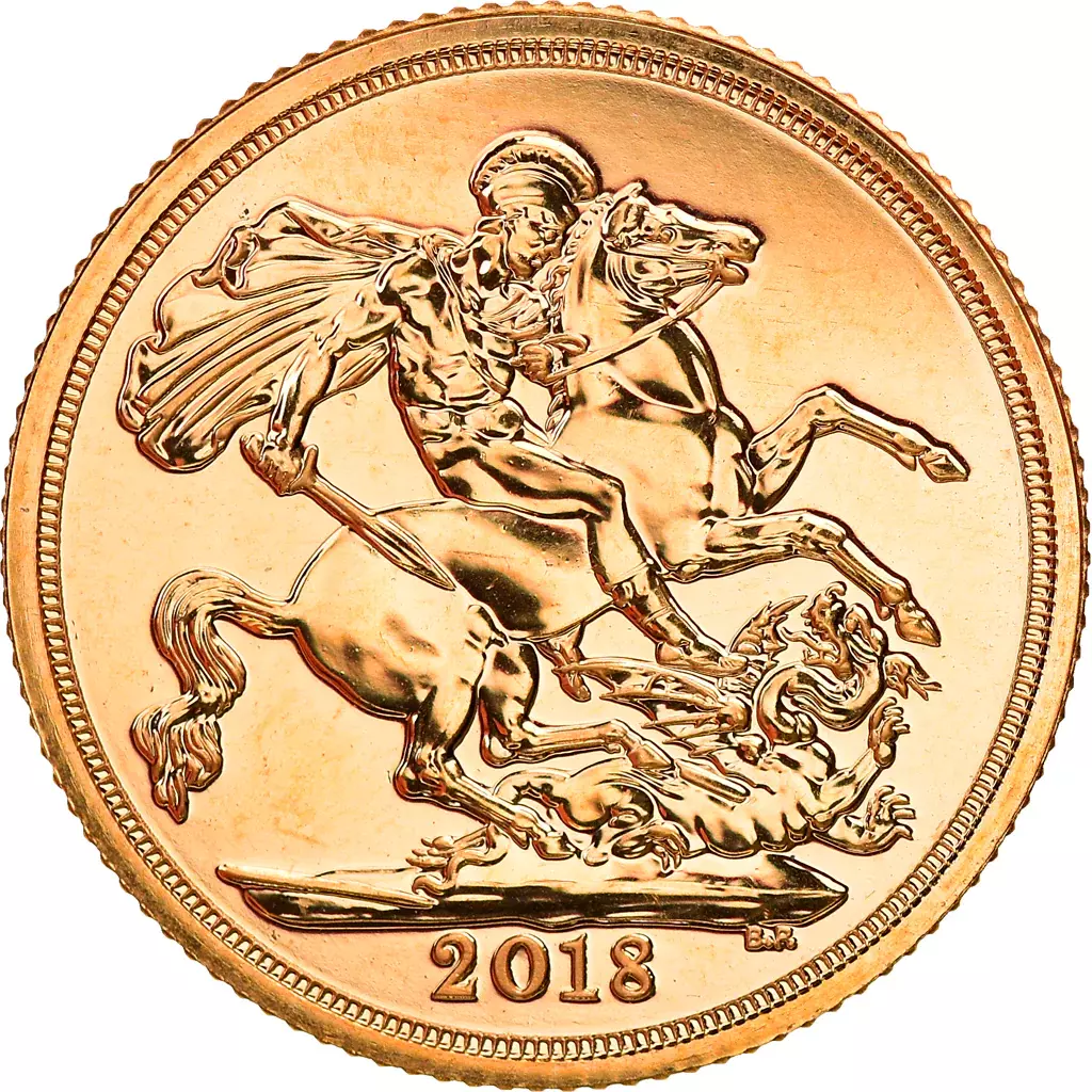 souverain or revers 2018