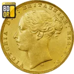 Souverain Or Victoria Jeune Avers