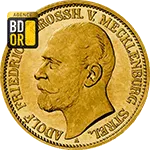 10 Mark Or Adolf Friedrich V