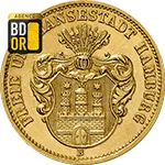 10 Mark Or Hambourg