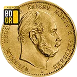10 Mark Or Wilhelm 1er