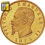 20 Lire Or Union Latine Victor Emmanuel II