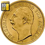 20 Mark Or Friedrich II Anhalt