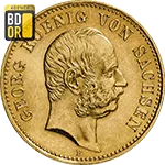 20 Mark Or Georg Saxe