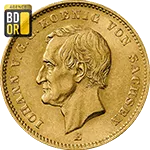 20 Mark Or Johann Saxe