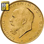 20 Mark Or Ludwig III Baviere