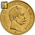 20 Mark Or Ludwig III Hessen