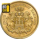 5 mark or Hambourg