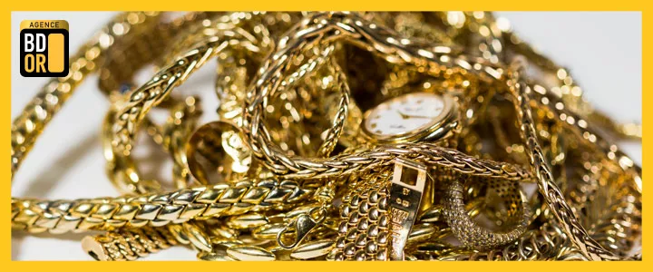Vendez vos bijoux en Or Rachat de bijoux Or et Argent