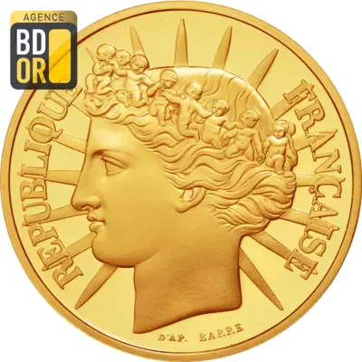 100 Francs FraternitÃ© Or