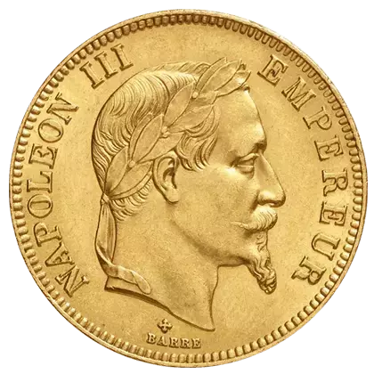 100 Francs Napoléon III Tête Laurée 100 Francs Napoléon III Tête Laurée