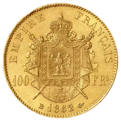 100 Francs Napoléon III Tête Laurée 100 Francs Napoléon III Tête Laurée
