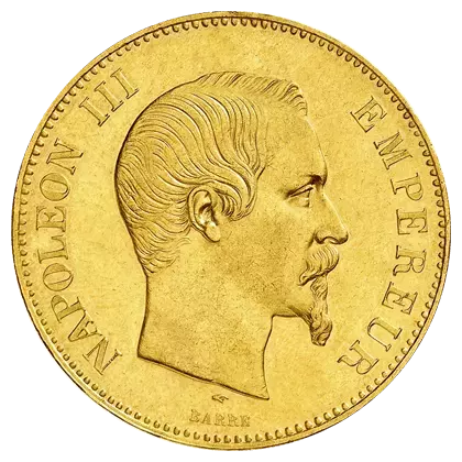 100 Francs Napoléon III Tête Nue 100 Francs Napoléon III Tête Nue