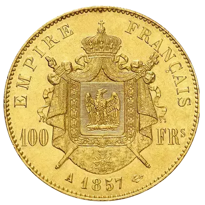100 Francs Napoléon III Tête Nue 100 Francs Napoléon III Tête Nue