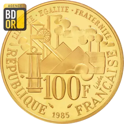 100 Francs Or Emile Zola 'Germinal'