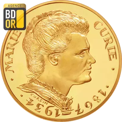 100 Francs Or Marie Curie
