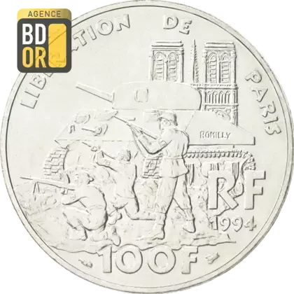 100 Frs Libération de Paris