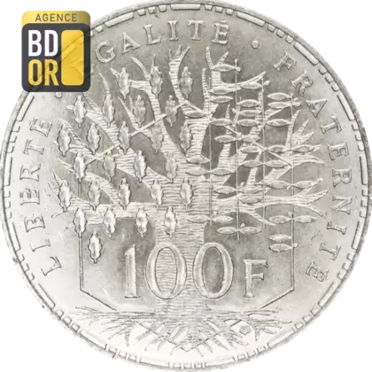 100 Frs Panthéon 