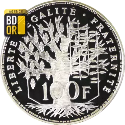 100 Frs Panthéon BE