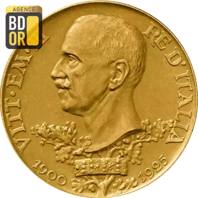 100 Lires Or 1925