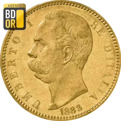 100 Lires Or Humbert Ier