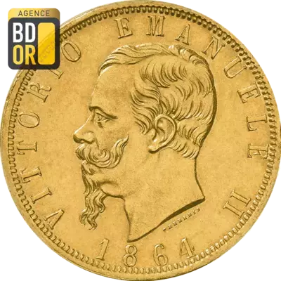 100 Lires Or Victor Emmanuel II
