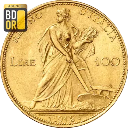 100 Lires Or Victor Emmanuel III