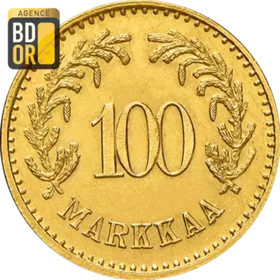 100 Markkaa Or 1926